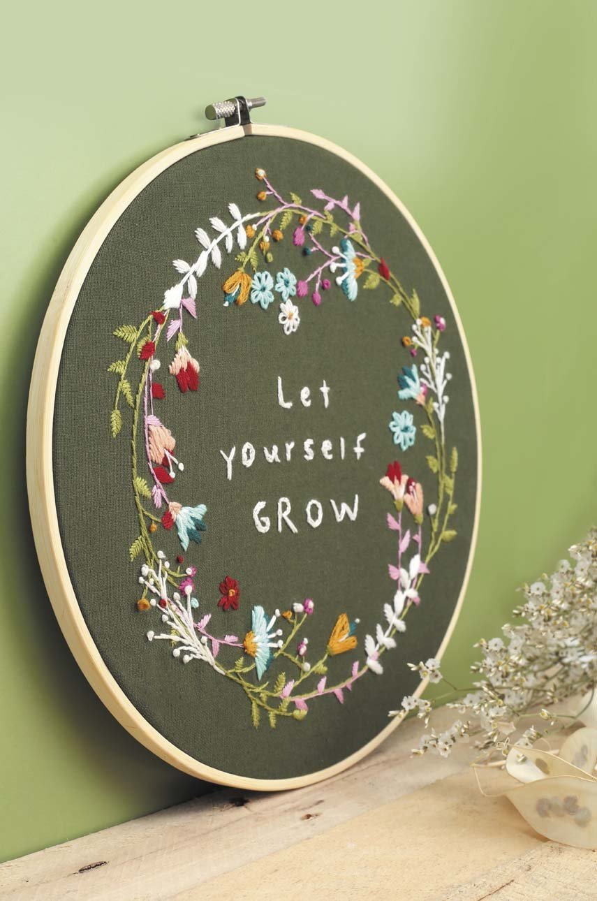 Набір для вишивання Graine Creative vegetal embroidery diy kit